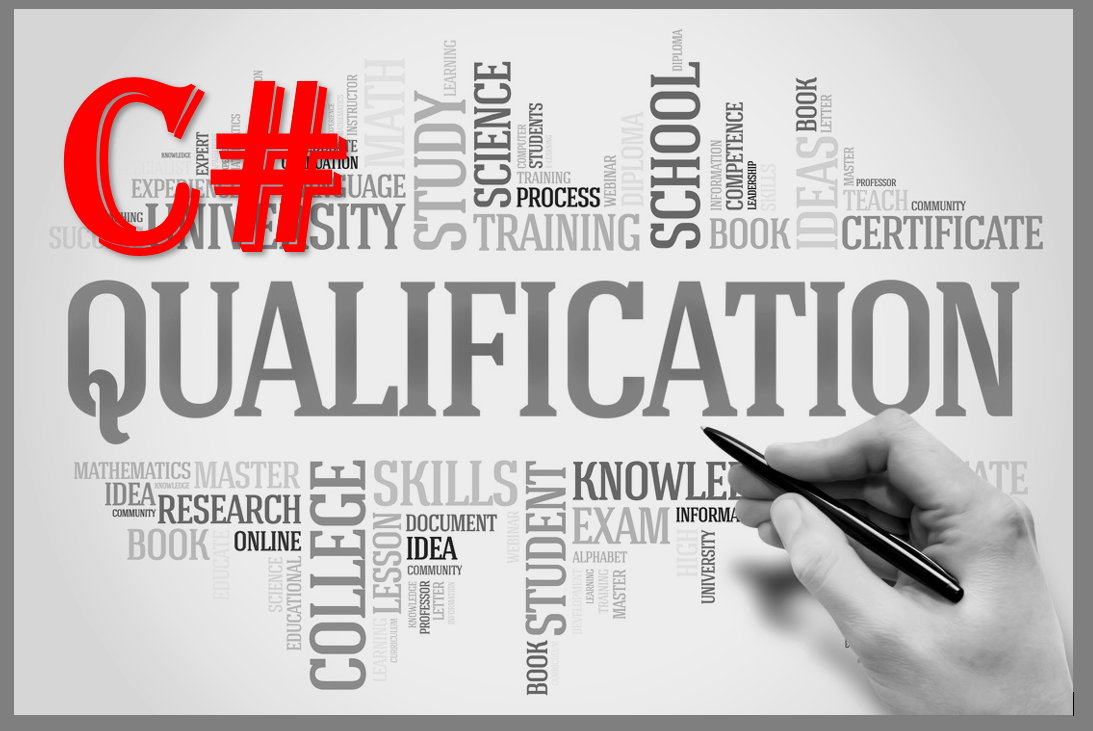 Система оценки квалификации - C#